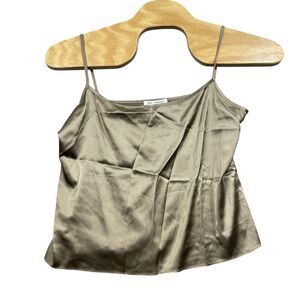 St John Large Cami Gold‎ Thin Straps Silky Smooth Sexy